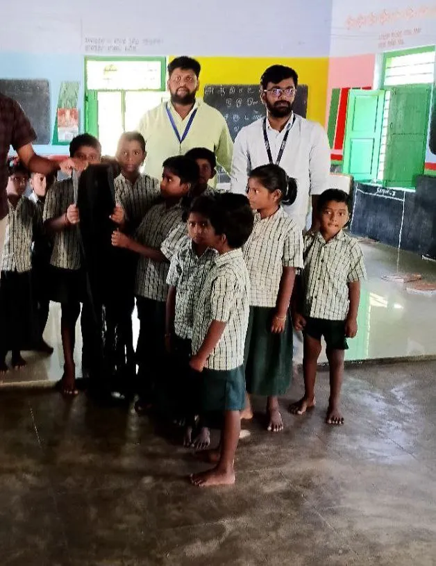 Educational resources provided to government school